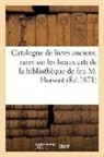 Collectif - Catalogue de livres anciens,