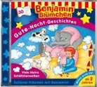 Benjamin Blümchen, Gute-Nacht-Geschichten - Viele kleine Schäfchenwolken, 1 Audio-CD (Audio book)
