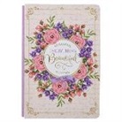 Christian Art Gifts Inc - Journal Linen Bound Hardcover He Has Made Everything Beautiful