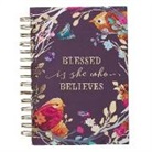 Christian Art Gifts Inc - Journal Wirebound Large Blessed Is She