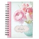 Christian Art Gifts - Journal Wirebound Large Amazing Grace