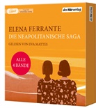 Elena Ferrante, Eva Mattes - Die Neapolitanische Saga, 7 Audio-CD, 7 MP3 (Hörbuch)
