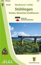 Landesam für Geoinformation und Landentwi, Landesamt für Geoinformation und Landentwicklung Baden-Württemberg, Lg, LGL - Topographische Wanderkarte Baden-Württemberg Stühlingen