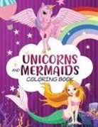 Harper Hall, Happy Harper, Harper Hall - Mermaid Unicorn Colouring