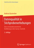 Andreas Quatember - Datenqualität in Stichprobenerhebungen