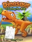 Harper Hall, Happy Harper, Harper Hall - Dinosaur Coloring Book