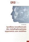 Wissam Fortas - Synthèse ionothermale des métallophosphates apparentés aux zéolithes