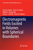 Sergey L. Berdnik, Victor M. Dakhov, Victor Katrich, Victor A Katrich, Victor A. Katrich, Mikh Nesterenko... - Electromagnetic Fields Excited in Volumes with Spherical Boundaries