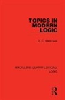 D. C. Makinson - Topics in Modern Logic