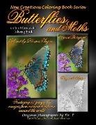 Teresa Davis, Teresa Davis, Brad Davis - New Creations Coloring Book Series: Butterflies and Moths