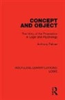 Anthony Palmer - Concept and Object