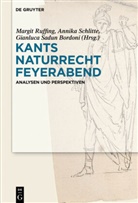 Margit Ruffing, Gianluca Sadun Bordoni, Annik Schlitte, Annika Schlitte - Kants Naturrecht Feyerabend