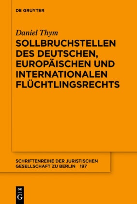 Daniel Thym - Sollbruchstellen des deutschen, europäischen und internationalen Flüchtlingsrechts