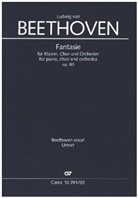 Ludwig van Beethoven - Fantasie, für Klavier, Chor und Orchester, Klavierauszug