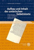 Emmanuel Dupraz - Aufbau und Inhalt der umbrischen Gebetstexte