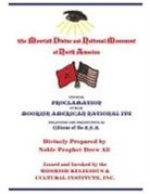 Timothy Noble Drew Ali - Official Proclamation of Real Moorish American Nationality