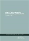 C J Goh, C. J. Goh, C.j. Goh - Duality in Optimization and Variational Inequalities