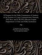 Various - II Program for the Public Examination of Students of the Institute of Corps Communication Channels, 1832. Russ. and Fr. Russia [russian Empire Departm