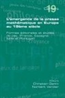 Christian Gerini, Christian Gerini, Norbert Verdier - L'emergence de la Presse Mathematique en Europe au 19eme Siecle