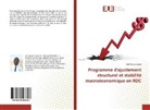 Jeef Yusufu Yuma - Programme d'ajustement structurel et stabilité macroéconomique en RDC