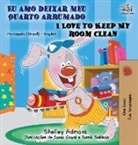 Shelley Admont, Kidkiddos Books - I Love to Keep My Room Clean (Portuguese English Bilingual Book - Brazilian)