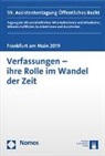 Verfassungen - ihre Rolle im Wandel der Zeit