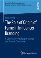 Julia Sinnig - The Role of Origin of Fame in Influencer Branding