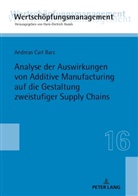 Andreas Carl Barz - Analyse der Auswirkungen von Additive Manufacturing auf die Gestaltung zweistufiger Supply Chains
