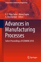 A Arockiarajan, A. Arockiarajan, Mano Gupta, Manoj Gupta, K. S. Vijay Sekar - Advances in Manufacturing Processes