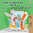 Shelley Admont, Kidkiddos Books - I Love to Brush My Teeth (English Arabic Bilingual Book)