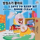 Shelley Admont, Kidkiddos Books - I Love to Keep My Room Clean (Korean English Bilingual Book)