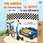 Kidkiddos Books, Inna Nusinsky - The Wheels The Friendship Race Le ruote La gara dell'amicizia
