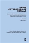 Jean Whiffin, Jean Whiffin - Union Catalogues of Serials