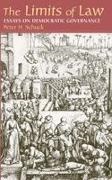Peter Schuck, Peter H. Schuck, Schuck Peter - Limits of Law Essays on Democratic Governance