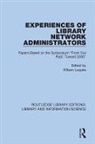 Wilson Luquire, Wilson Luquire - Experiences of Library Network Administrators