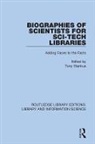 Tony Stankus, Tony (College of the Holy Cross Stankus, Tony Stankus, Stankus Tony - Biographies of Scientists for Sci-Tech Libraries