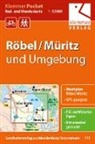 Klaus Klemmer - Klemmer Pocket Rad- und Wanderkarte Röbel/Müritz und Umgebung 1:50 000