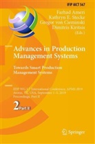 Farhad Ameri, Gregor von Cieminski, Kathry E Stecke, Kathryn E Stecke, Dimitris Kiritsis, Kathryn E. Stecke... - Advances in Production Management Systems. Towards Smart Production Management Systems