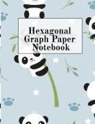 Crafty Hexagon - Hexagonal Graph Paper Notebook