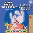 Shelley Admont, Kidkiddos Books - J'aime dormir dans mon lit I Love to Sleep in My Own Bed