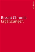 Werner Hecht - Brecht Chronik 1898-1956