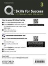 Miles Craven, Kristin Sherman, Larry Zwier - Q: Skills for Success: Level 3: Listening and Speaking Teacher's Access Card