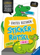 Kirstin Jebautzke, Angelika Penner, Angelika Penner - Erstes Rechnen Sticker-Rätsel ab 5 Jahren