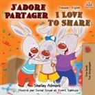 Shelley Admont, Kidkiddos Books - J'adore Partager I Love to Share