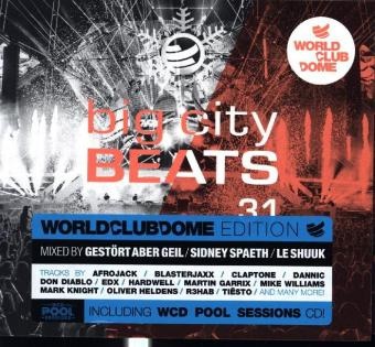  Various - Big City Beats. Vol.31, 3 Audio-CDs (Hörbuch) - World Club Dome 2019