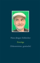 Hans-Jürgen Schleicher - Einträge