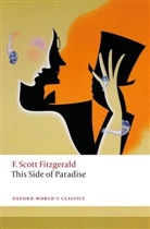 Fitzgerald, F. Scott Fitzgerald, McGowan, Philip McGowan, Philip (Queen's University Belfast; President McGowan, McGowan Philip - This Side of Paradise