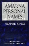Richard S Hess, Richard S. Hess, Hess Richard S. - Amarna Personal Names