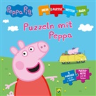 Schwager &amp; Steinlein Verlag, Schwager &amp; Steinlein Verlag - Peppa Pig - Puzzeln mit Peppa. Puzzle-Ketten-Buch mit 5 Puzzles mit je 6 Teilen