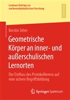 Kerstin Sitter - Geometrische Körper an inner- und außerschulischen Lernorten